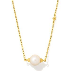 Emmaline 18k Gold Vermeil Pendant Necklace in Freshwater Cultured Pearl